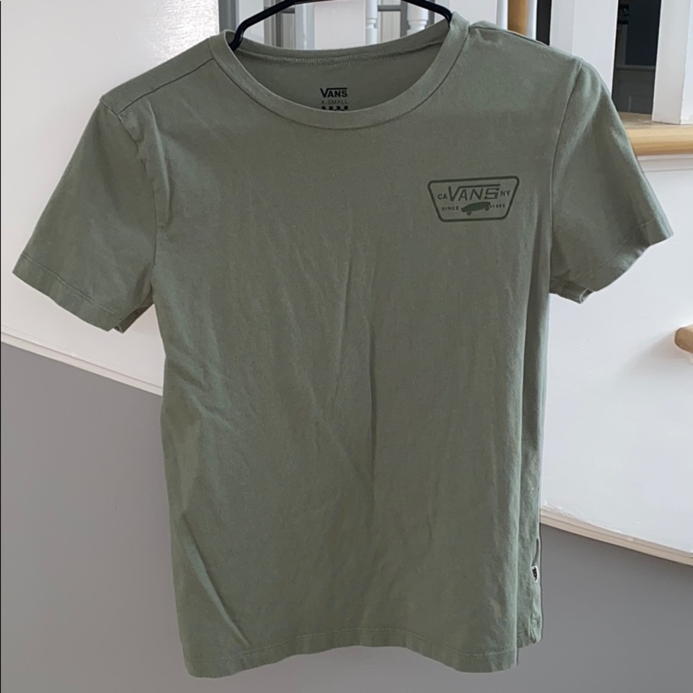 VANS - GREEN TSHIRT